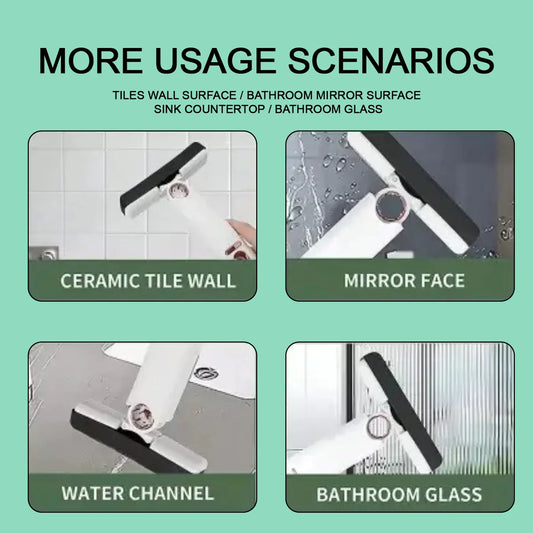 Portable Self-squeeze Short Mop