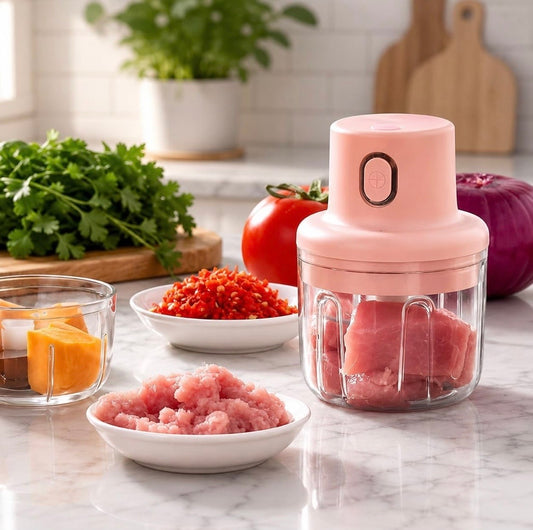 Electric Mini Garlic Chopper (250ml)